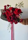 Valentines Signature Bouquet - Romantic Red