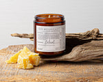 NEW! Sweet Honey, Amber and Earthy Beeswax Filled Candle Jar