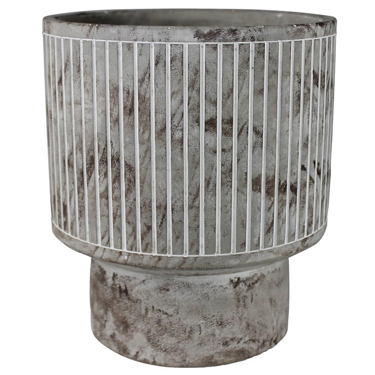 Dover Footed Cement Pot