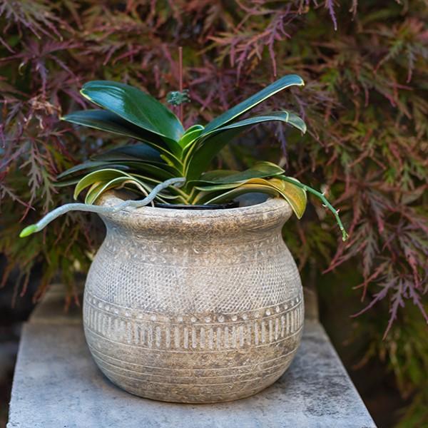 Antique Inspired Cement Pot